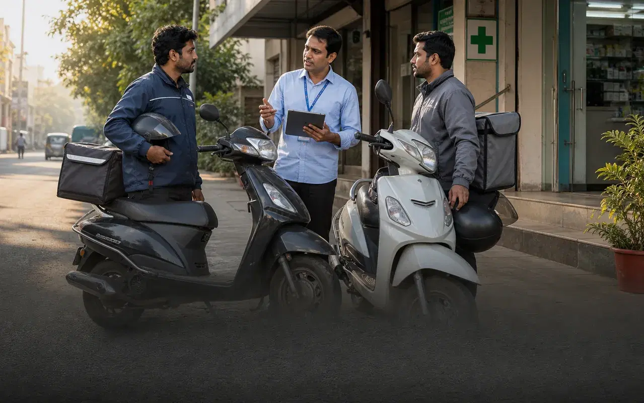 Last-mile delivery platforms - Gig Worker Health + PA scenario